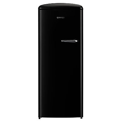 Gorenje ORB153 Freestanding Fridge, A+++ Energy Rating, Left-Hand Hinge, 60cm Wide Black Gorenje ORB153 Freestanding Fridge, A+++ Energy Rating, Left-Hand Hinge, 60cm Wide Black